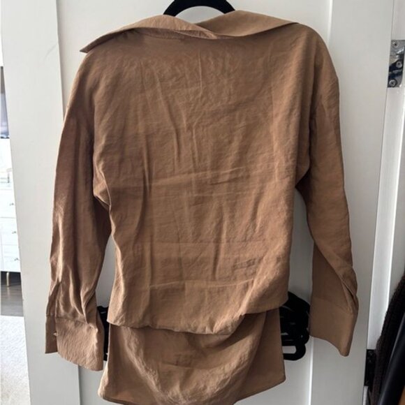 Zara Gathered Blouse - Picture 4 of 5